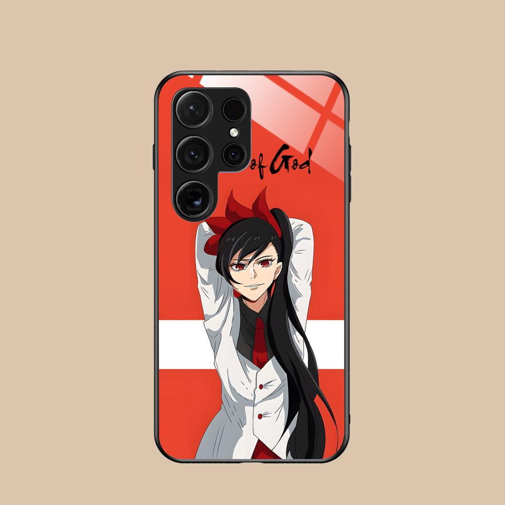 Anime Game Tower of God Phone Case for Samsung Galaxy S26 S25 S24 S23 S22 S21 S20 Note20 Plus FE Ultra Glass Colorful Cover