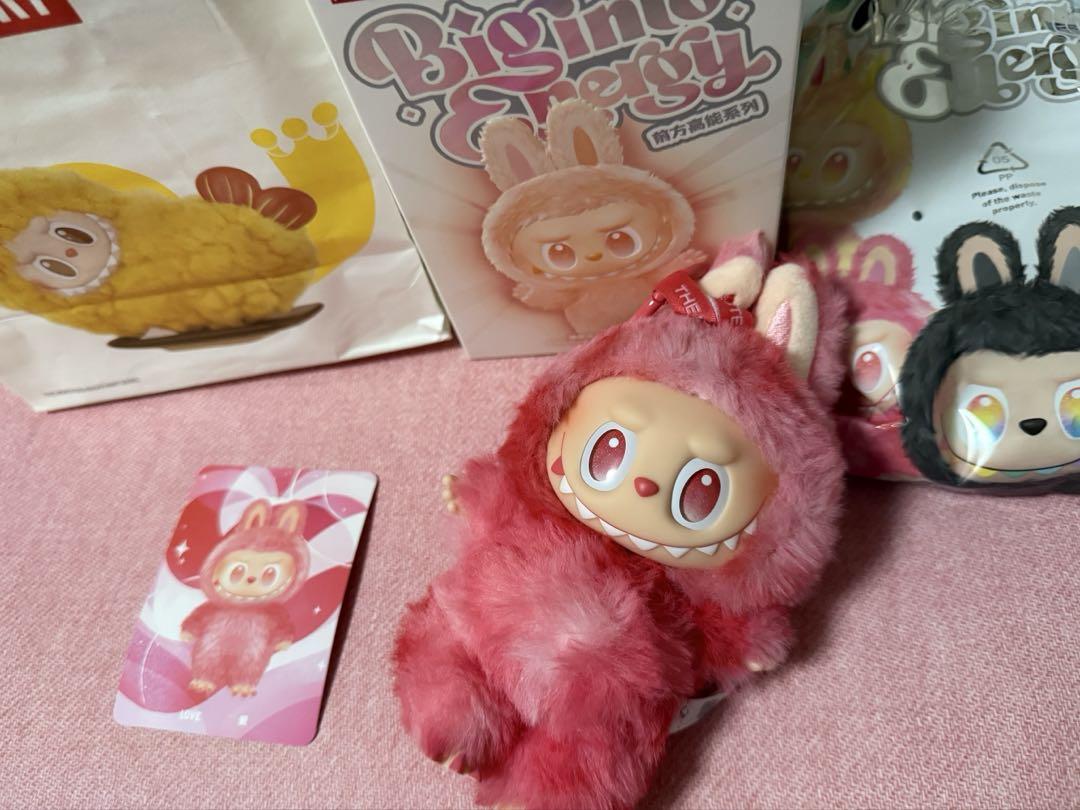 

[USED] POPMART Biginto Energy Love Lovebu Red