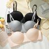 Damen Sexy Push-Up Atmungsaktive BHs Unterwäsche Nahtloser BH Weibliche Lingerie Einfarbiges Bralette