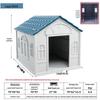All-Season Waterproof Outdoor Dog House for Small To Large Dogs