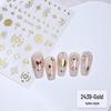 "Bohemian Silver Star & Moon Nail Sticker Set"