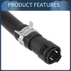 Engine Heater Hose Assembly, HVAC Heater Outlet Pipe No.XL3Z18472AB for Ford F-150 4.6L 2002-2004 for Ford Expedition 1997-2002 Rubber Black, 1 Pc