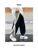 Children's Autumn Colorblock Pants Boys 2025: Casual Loose-Fit Fashion