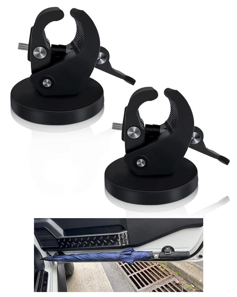 Maplewoodcar Car Powerful Rear Door Umbrella Storage Pole Fishing Rod Cool Car Adjustable Ceiling Can Also Be Used As a Hook Storage, Magnet,