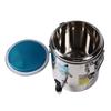 10L Insulated Soup Bucket with Faucet Commercial Rice Bucket Pot Stainless Steel Buckle Lid Handle Beverage Dispenser