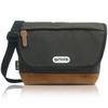 Outdoor Products Neo Classic Mini Flap Nylon Shoulder Mini Messenger Cordura and Suede Synthetic Charcoal Gray Bag, Bag, Leather, 22469089,