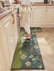 Kitchen Floor Mat Made Of Diatomaceous Earth,  Washable And Absorbent, Water And Oil Repellent Carpet