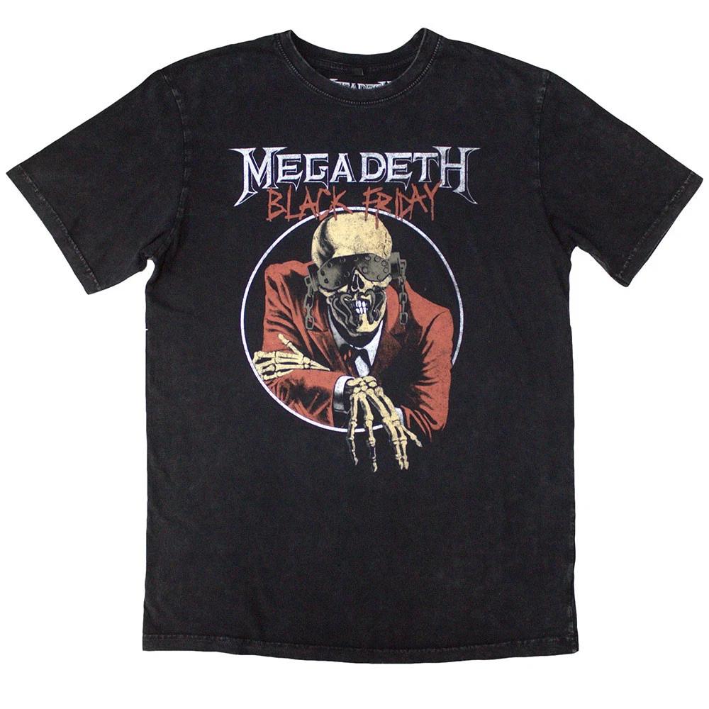 Megadeth Black Friday Tee TShirt Unisexs Unisex L