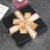 Valentine's Day Luxury Black Gift Box - Elegant Packaging for Birthdays & More