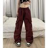 New Summer Work Pants for Men's Japanese Retro Charge Pants Loose Multi-pocket Parachute Casual Trousers