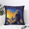 Cacto Hipopotamo Viral Italian Animals Brainrot Pillow Case Cushion Cover Awesome Zippered Decor Pillowcase for Car 4040cm