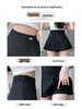 Ladies' Petite Black A-Line Pleated Skirt - High Waist, Slimming Culottes for Spring