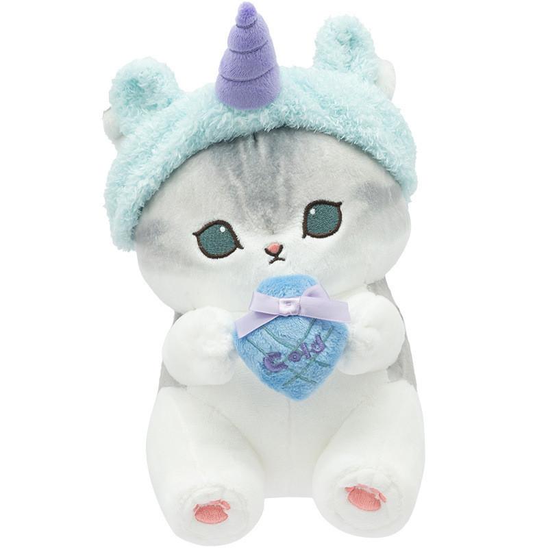 Mofusand Cat Shark Beauty Series Plush Doll Unicorn Perfume Style For Girls