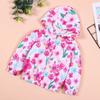 Mädchen Kleidung Baby Mädchen Blumen Hoodie Jacke Herbst Blumenmuster Reißverschluss Jacke Mantel Outwear 2-7Y