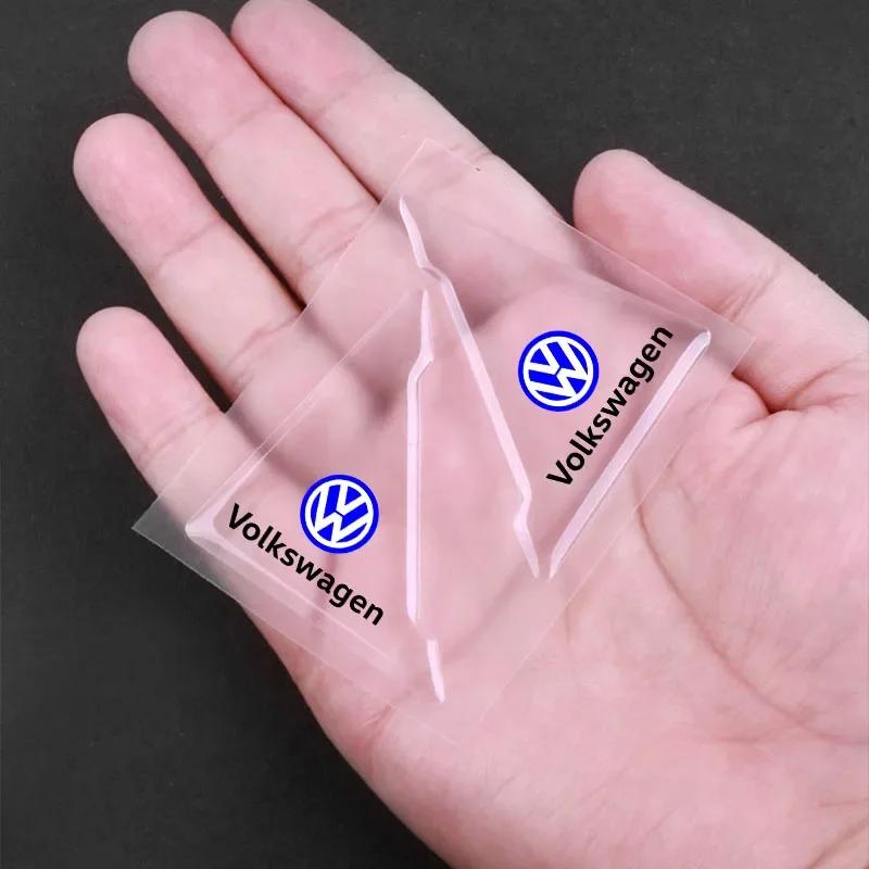 

Для Volkswagen 2 шт. Накладка на угол двери автомобиля Защитная наклейка от царапин Для Volkswagen B6 B7 B5 Golf Polo Tiguan Passat EOS Sc