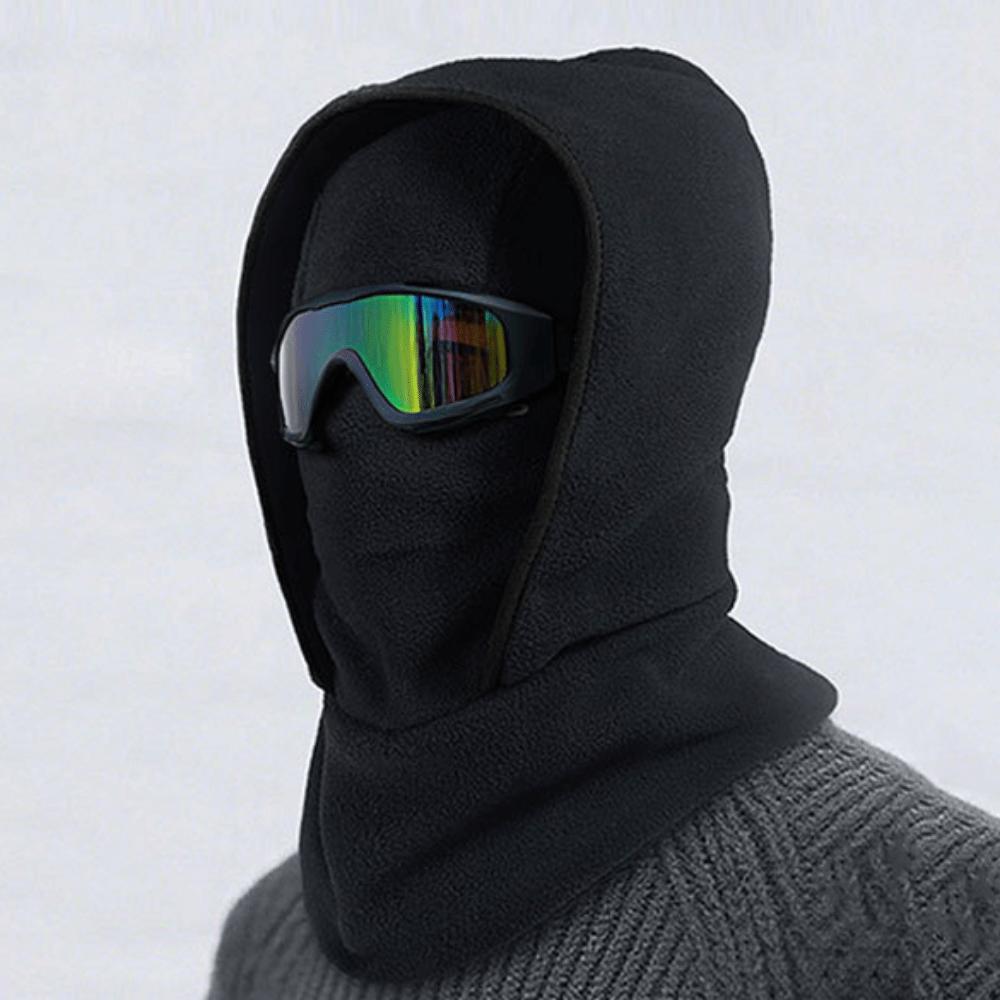 Neck Protection Balaclava Cycling Cap Double Layer Ski Windproof Cap Warm Hat Mask  Women Men