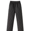 2026 Winter Damen Hohe Taille Gerade Baumwollhosen Leicht Dünn Locker Übergröße Warm Outdoor Hosen