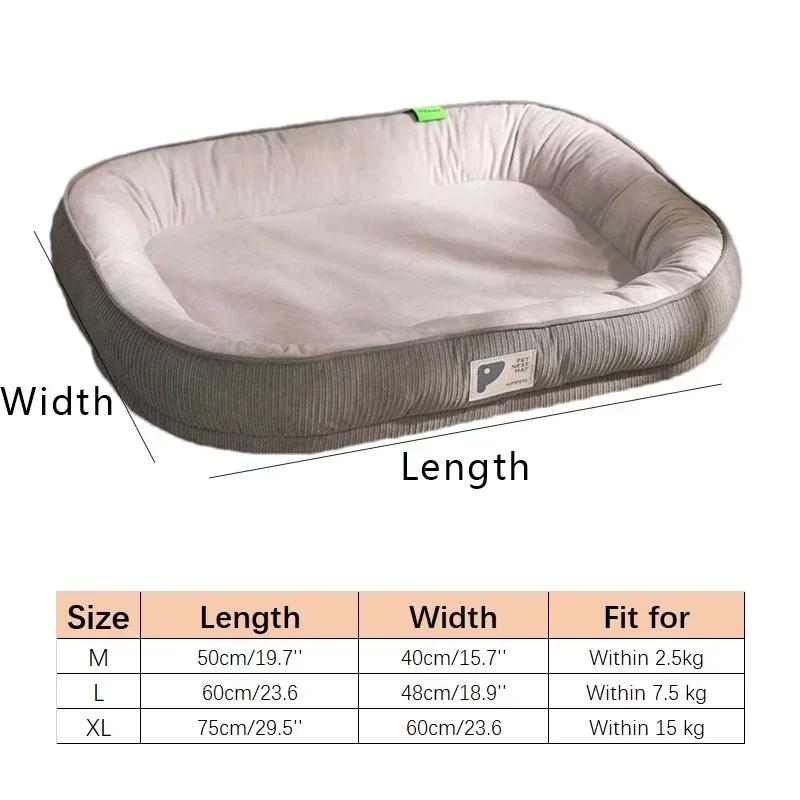 1PC Four Seasons Models Thickened and Heightened Pet Kennel Dog Kennel Cat Kennel Removable and Washable Dog Mat Pet Supplies
