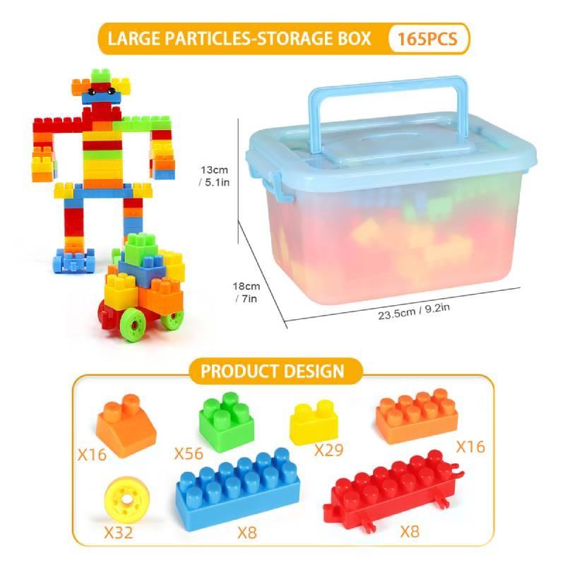 Large Plastic Building Blocks Early Education Puzzle Kindergarten Assembly