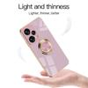 Plating Ring Holder Phone Case for Xiaomi Redmi Note 13 Pro 5G Note 13 Pro+ Plus Silicone Stand Shell Luxury Full Protection Cover
