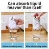 1pcs Cartoon Polar Bear Hand Towel, Hanging Thick Absorbent Towel, Household Cute Hand Towel, Ear Hanging Hand Towel