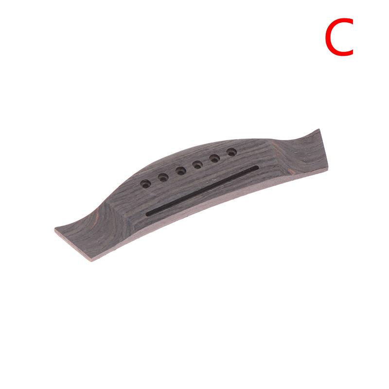 1 stk Folkgitar Sadel Bro Palisander Gitarbro Nedre Strengputer Bro Akustisk Gitar Qin Ma Qin Qiao Folkgitar
