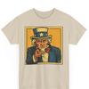 Uncle Sam Comic T-Shirt: Retro Patriotisches Grafik-T-Shirt