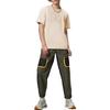 Li Ning Knitted Sweatpants Men's Dark Olive Green Moderate Cuffed Pants AKLS227-2