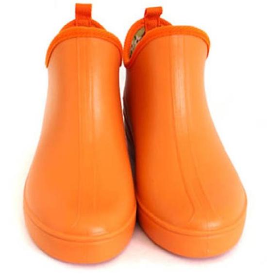 Colorful rain boots for L [No brand] women, short, red,