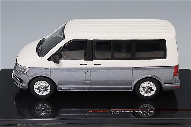 Ixo Scale Volkswagen T6 Multivan 2017 1/43 White/Gray