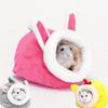 1pc Hamster Cotton Nest Grey Rat Pink Rabbit Baby Chick Golden Bear Cub Winter Warm Sleeping Bag
