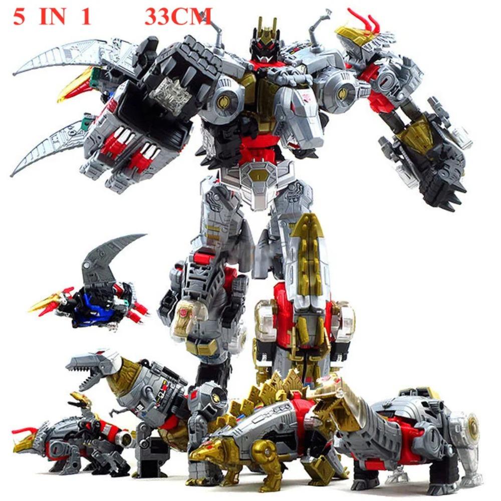Haizhixing Cool Transformation Robot Car Toys Boys Anime Devastator Aircraft Tank Engineering Military model KO GT2 Kids Toy