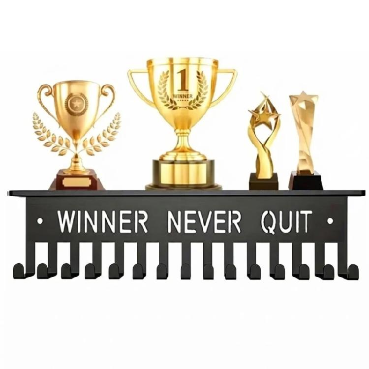 

Innovative Medals Hanger With Additional Key Hook Portable Size For Small Space