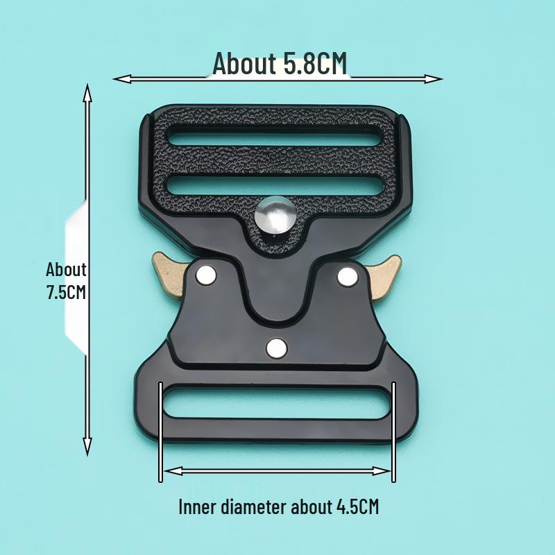 Outdoor Tactical Alloy Cobra Buckle for Backpack and Suitcase