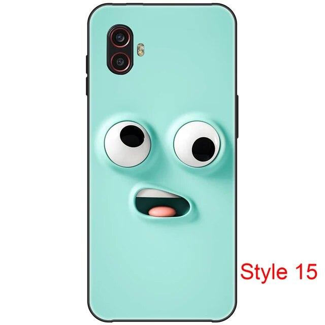 Pro Samsung Galaxy XCover 6 Pro Black Tpu Case na Samsung XCover6Pro nárazuvzdorný Kryt s plnou ochranou SM-G736U 6,6"