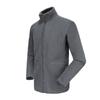 Double-Sided Fleece Jacket Women Men Warm Thick Coral Zip-Up Cardigan Casual Long Sleeve High Neck