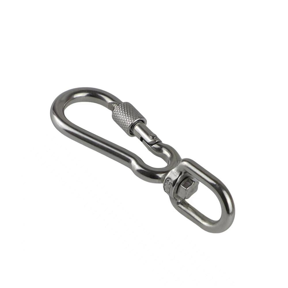 2Pcs 304 Stainless Steel Dog Leashes Clasp Heavy Duty Pet Leash Buckle  Hammocks