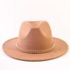 Popular European and American Classic Simple Flat-brimmed Top Hat Men's and Women's Fashionable and Elegant Versatile Jazz Hat Top Hat