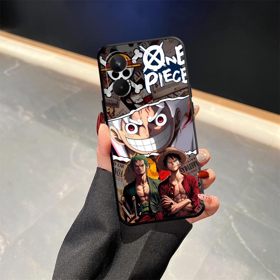 

Чехол для телефона для Realme 12 14 GT Master Neo2 C25 C21 C15 C12 11 Pro P3 Ultra Nazro 50 50i C33 C35 C53 C55 Аниме Luffy Zoro realme 7i