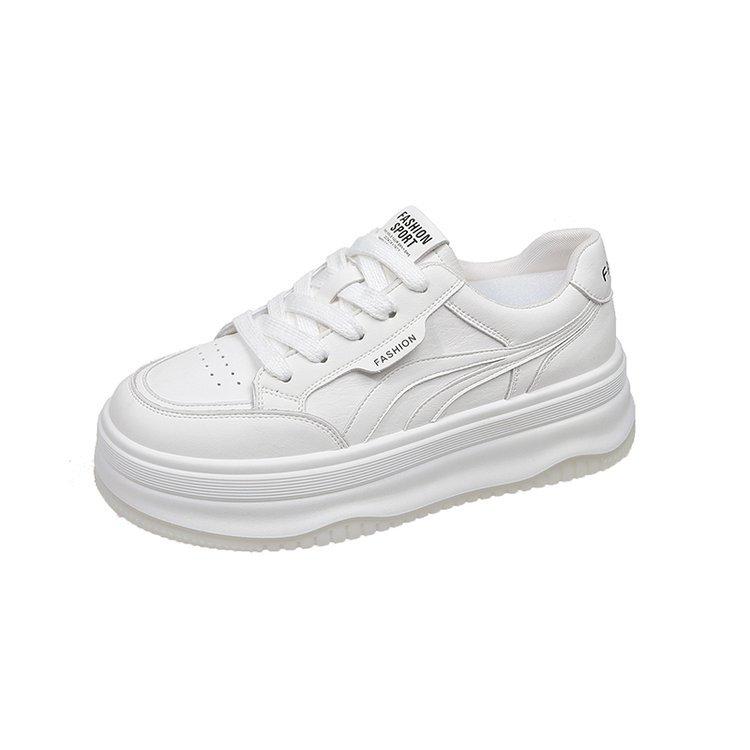 

Little white shoes women s summer 2025 new versatile small man height increase breathable student leisure sports board shoes women s tide 35