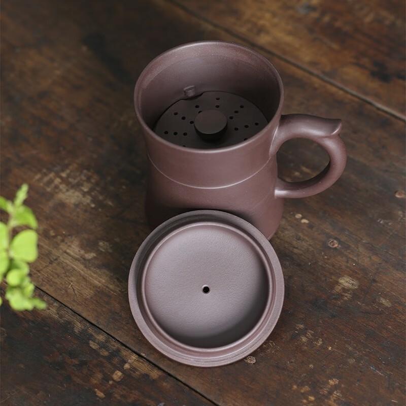 Wan Chun He Zun Purple Clay Office Mug