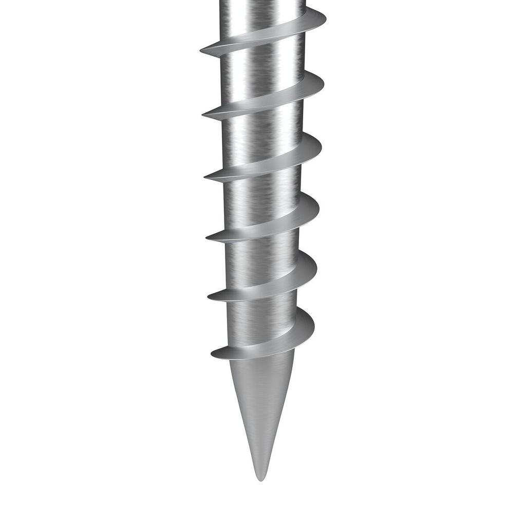 No Dig Ground Anchor, 4 Pack 3.94 X 2.76 X 27.56 In DIY Screw In Post Stake, Includes 6 Lag Bolts & a Rebar, U-Shape Heavy Duty Steel Post Holder,