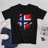 More Design Norway Flag Norse Unisex Tshirt Tees Tshirt Oneck T Shirts Unisex Boys Clothing 100 Cotton