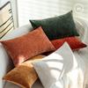 Homlly Konii Chenille ThPillow Coversrow  (30x50 CM) X2PCS