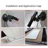 650nm 100mW Red Laser Line Module Locator For Cutting Machine + Adapter & Mount Industrial Woodworking Stone