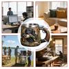 350ml Stainless Steel Insulated Mug Dog Theme Cold & Hot Beverage Cup for Home Camping Dorm Hotel Apartment Party
