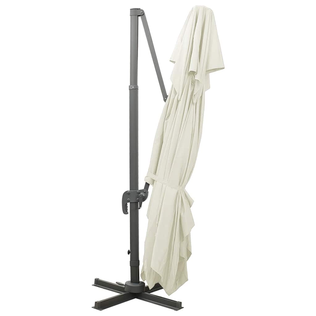 Double Top Cantilever Parasol In Sand 400 X 300 Cm