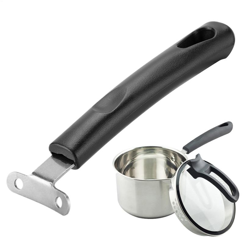Replaceable Fry Handle Detachable Pot Handle Part Kitchen Anti-scald Accessories Replacement Milk Pan Removable Wok
