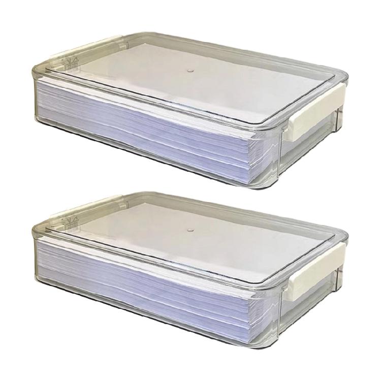 Sturdy Document Storage Box With Snap Closure Protects Files From Dust And Water Damage 1380₽