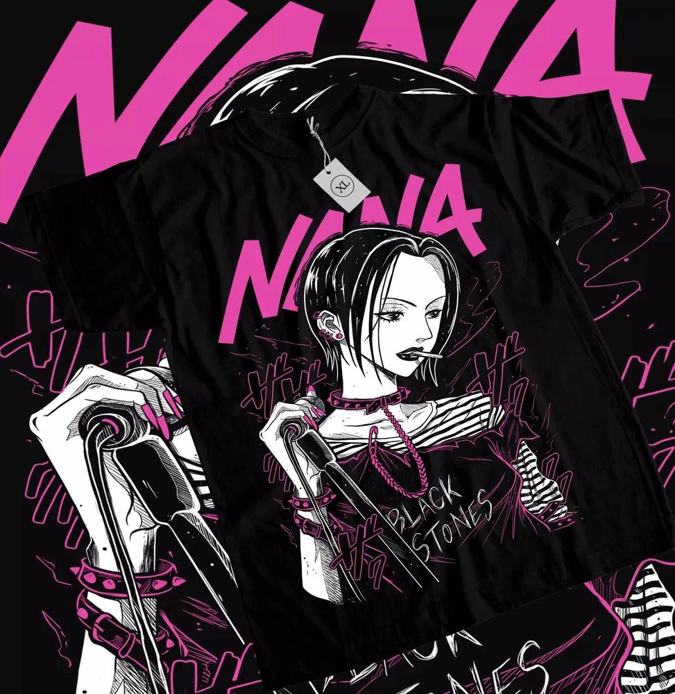 Nana Osaki Unisex TShirtBlack Stones Unisexga Anime Graphic TShirt Black S